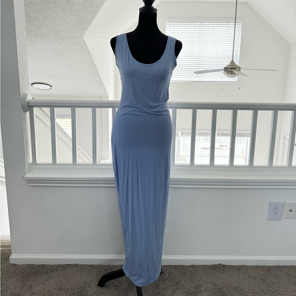 PLT baby blue maxi